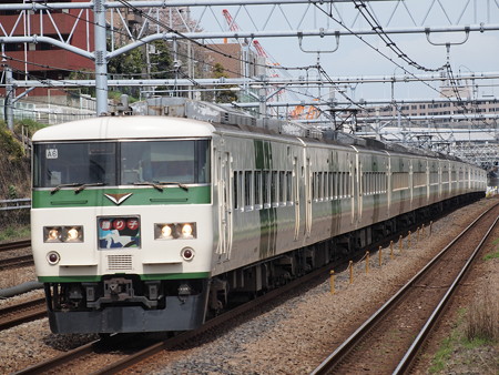 185系特急踊り子 東海道本線川崎~横浜02