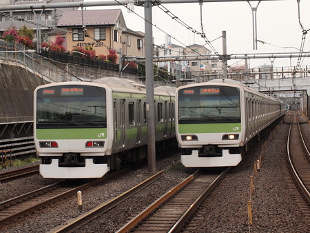 E231系普通 山手線鶯谷駅04