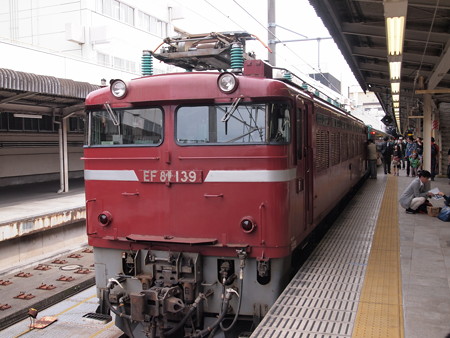 EF81 東北本線上野駅03