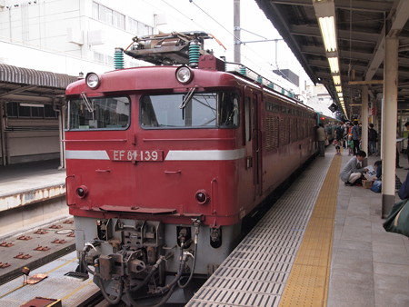 EF81 東北本線上野駅04