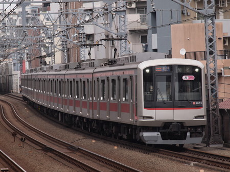 東急5000系各停 東急東横線武蔵小杉駅04