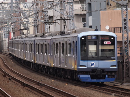 Y500系各停 東急東横線武蔵小杉駅