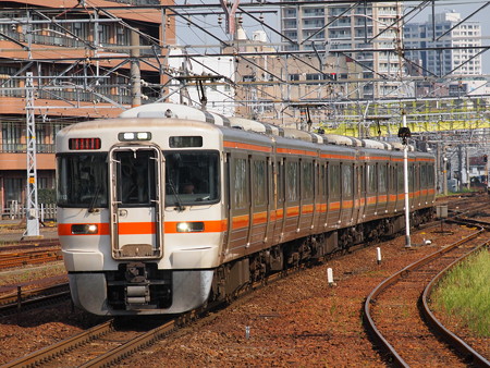 313系新快速 東海道本線熱田駅