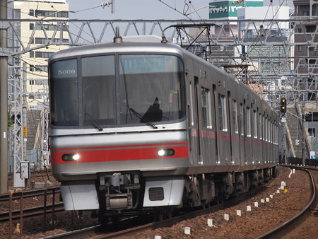 名鉄5000系急行 名鉄名古屋本線金山~神宮前