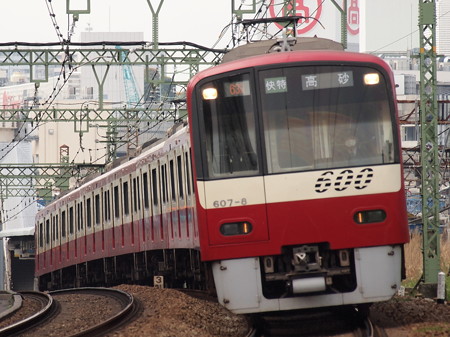 京急600形快特 京急本線仲木戸~神奈川