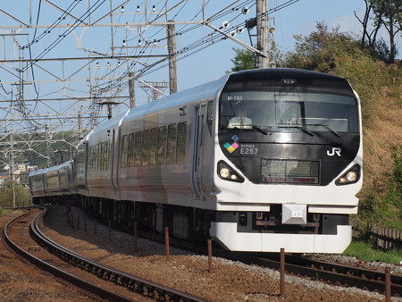 E257系特急あずさ 中央本線豊田~八王子