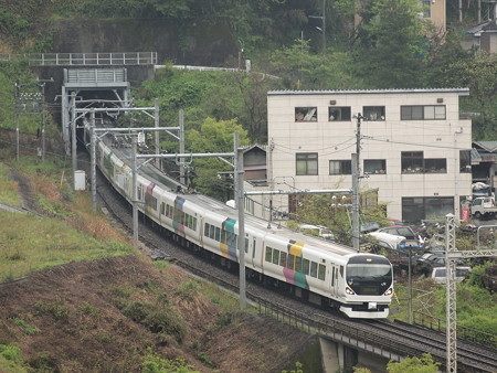 E257系特急あずさ 中央本線藤野~上野原01