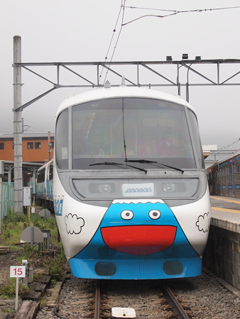 富士急8000系フジサン特急 大月駅