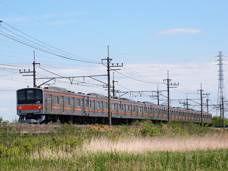 205系普通 武蔵野線東浦和~東川口06