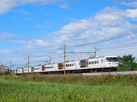 185系臨時快速 武蔵野線東浦和~東川口