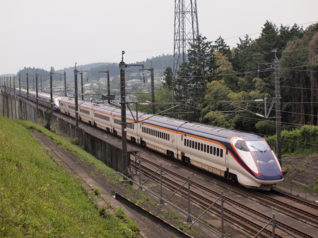 E3系+E2系 つばさ・やまびこ 東北新幹線宇都宮~那須塩原05