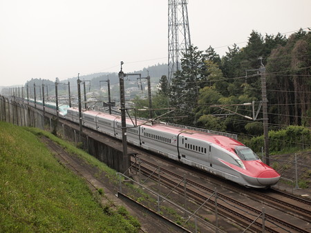 E6系+E5系 はやぶさ・こまち東北宇都宮~那須塩原04
