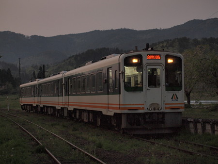 AT650形 会津鉄道芦ノ牧温泉駅