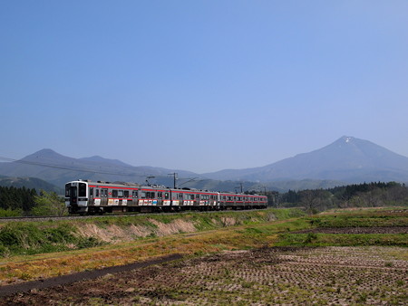719系普通 磐越西線翁島~磐梯町06