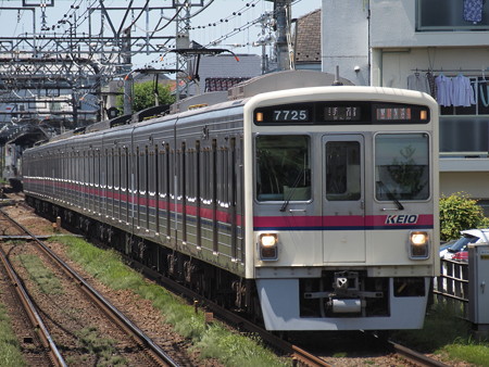 京王7000系準特急 京王線西調布駅01