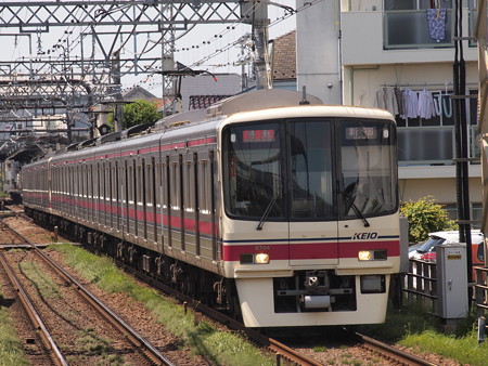 京王8000系特急 京王線西調布駅