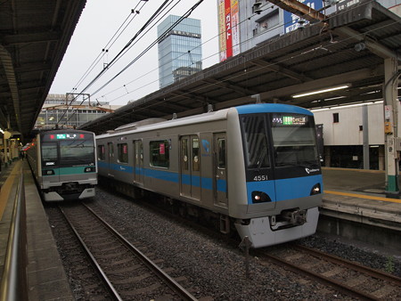 小田急4000各停 常磐線松戸駅03