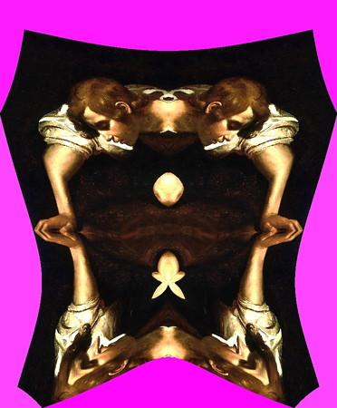 from ナルシス(Narcissus-Caravaggio)-01c