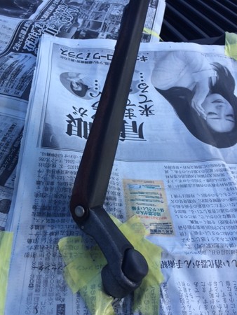 ワイパー　錆び