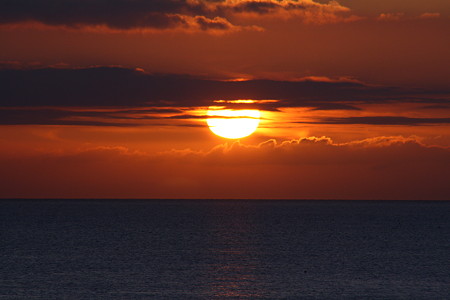 今日の夕日(2)