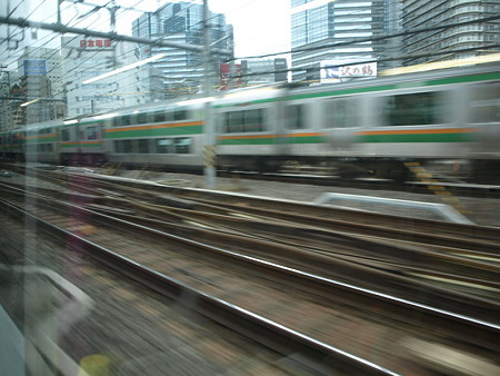 湘南新宿ライン車窓（大崎手前）