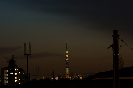 スカイツリー　ラブリーショコラ＆東京タワー