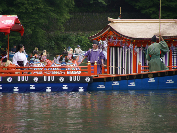 京都三船祭11 龍頭船到着１ 照片共享页面 撮影蔵