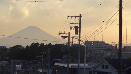 うっすらな富士