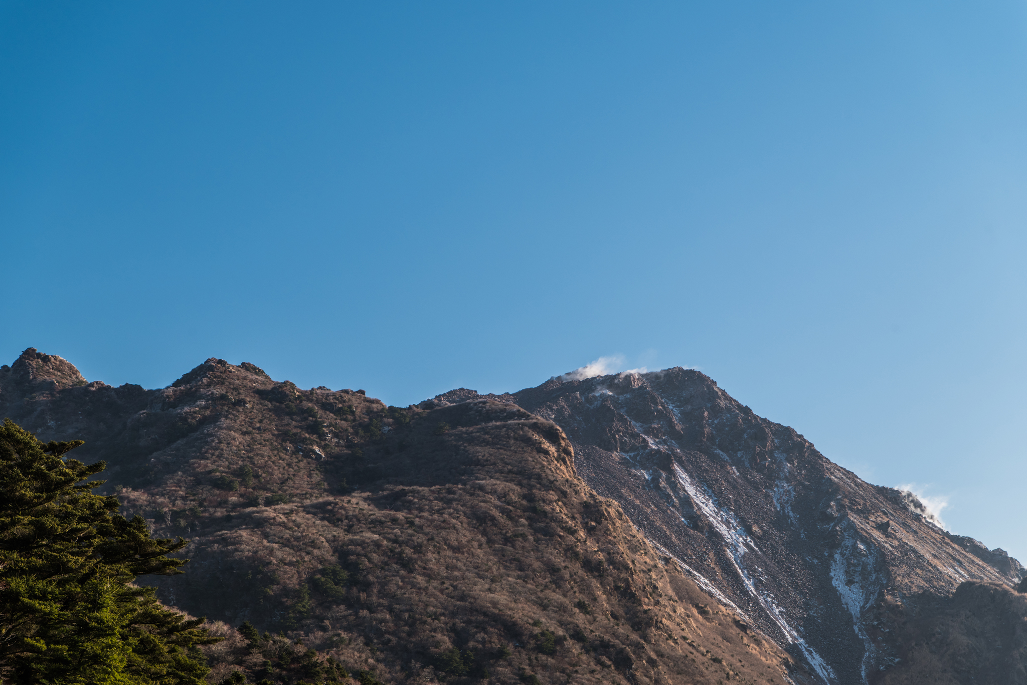 朝の平成新山
