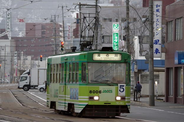 函館市電８０００形電車８００６号