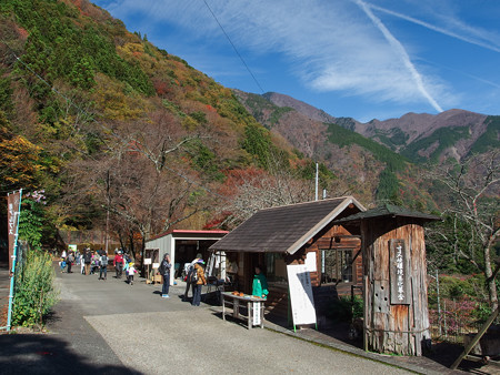 寸又峡プロムナードコース入口