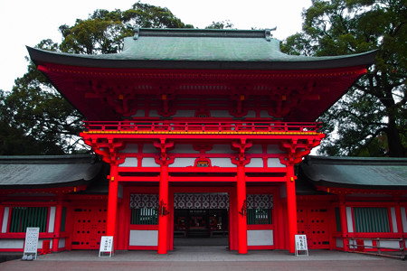 氷川神社 桜門