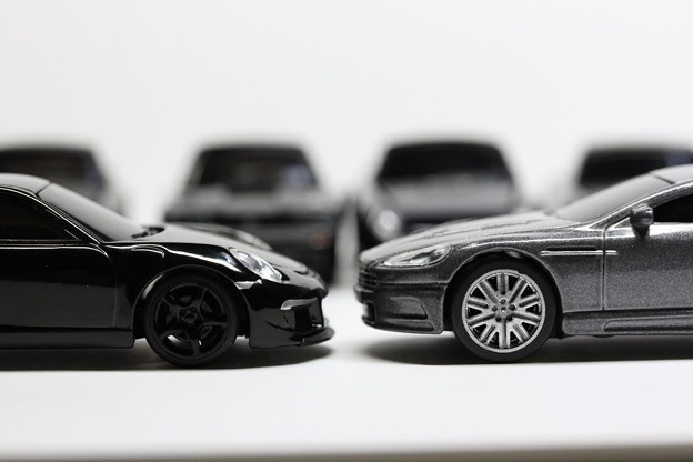 RUF Black Car Collection RUF RT 35 と007 JAMES BOND COLLECTION Aston Martin DBS