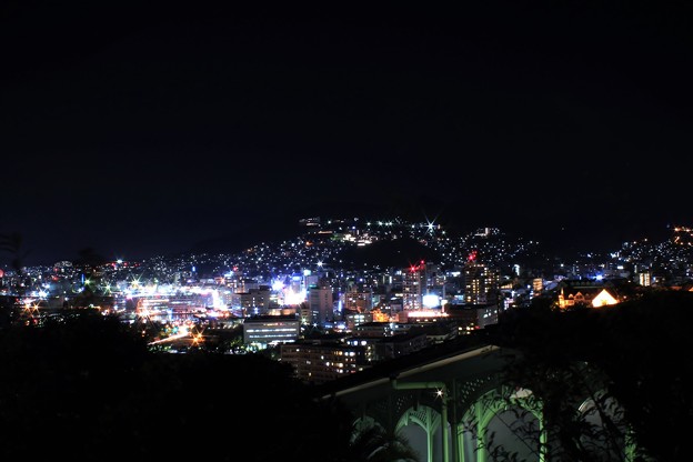 グラバー園より望む夜景 写真共有サイト フォト蔵