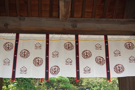 清水寺晋門閣テンプルカーテン (門帳)
