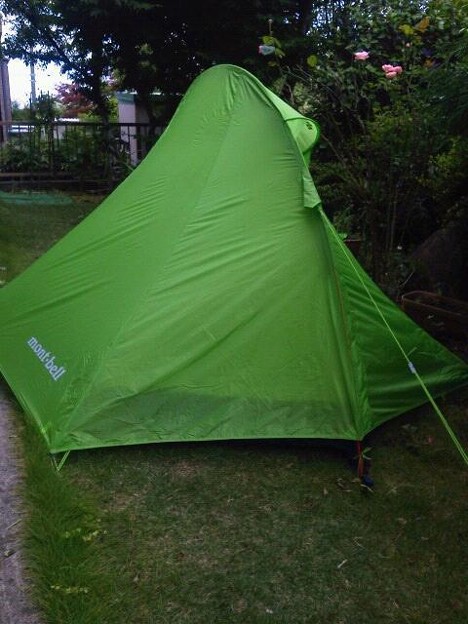 mont-bell モンベル＞ Breeze Dry-Tec Mono Frame Shelter