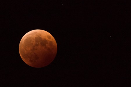 Lunar Eclipse w/ Uranus