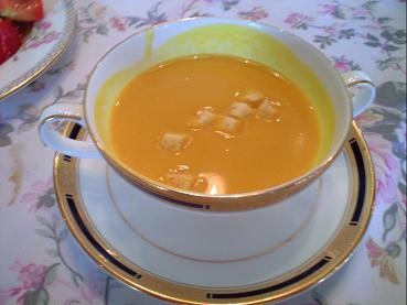 パンプキンスープ