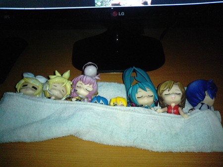 遅くなったけど……おやすみゅー☆彡