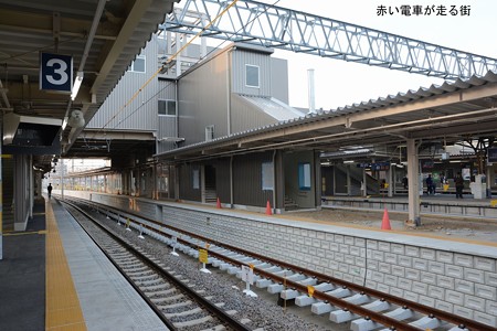 知立駅　高架工事