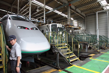 新幹線車両基地祭り