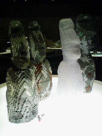 080829-レゴ展 モアイ (1)