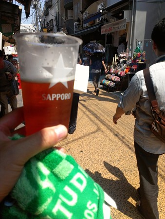 ビール旨し！