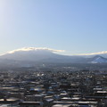 冬晴れの八甲田山