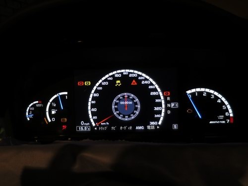 W221 2006-2008y instrument cluster change to later AMG V8 and V12 BITURBO  version｜クリスチーネ剛田のブログ｜DIYに拘るクリスチーネ剛田 - みんカラ