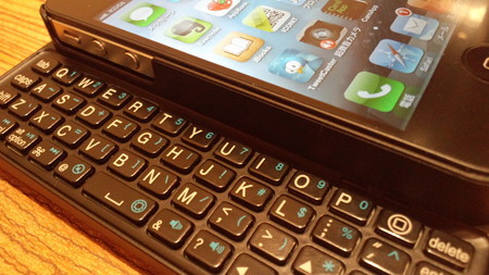 iPhoneのキーボード