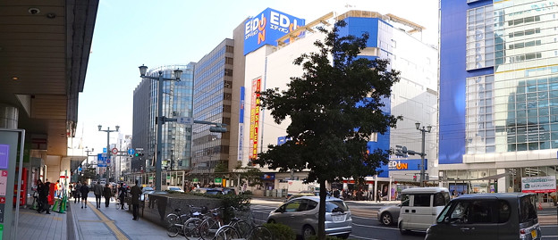 広島中郵便局 広島電鉄 紙屋町西電停 エディオン広島本店 広島市中区基町 - 紙屋町 相生通り