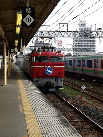 EF81+24系客車 北斗星(宇都宮駅)4