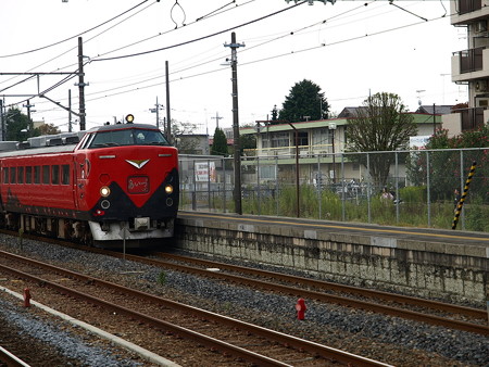 485系特急あいづ号(宝積寺駅)3