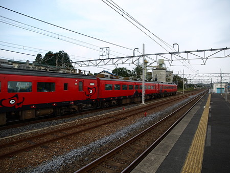 485系特急あいづ号(宝積寺駅)7